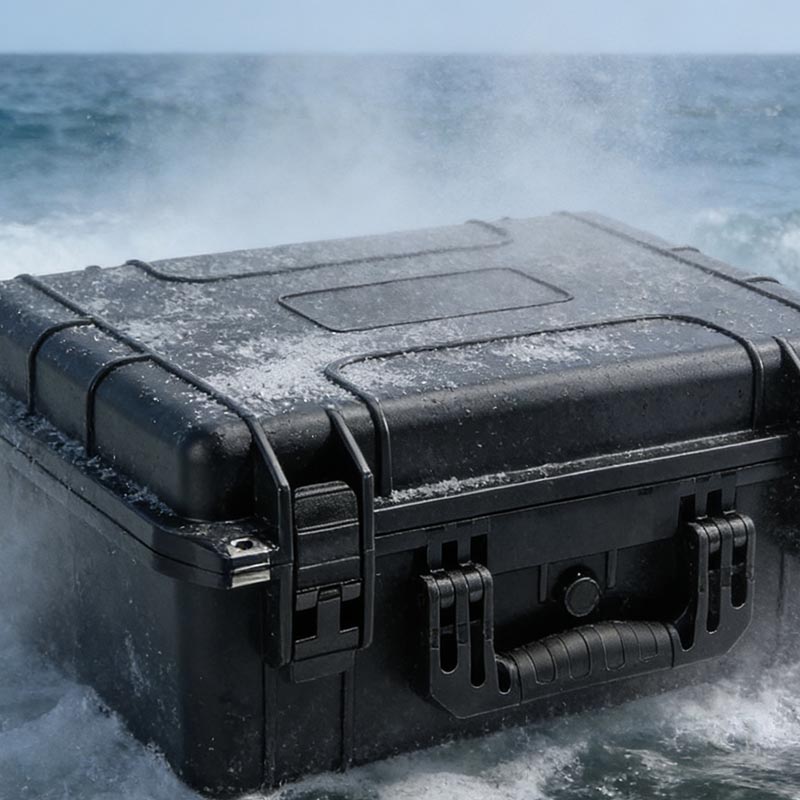 Scatola rigida per funzionamento marino anticorrosione in nebbia salina