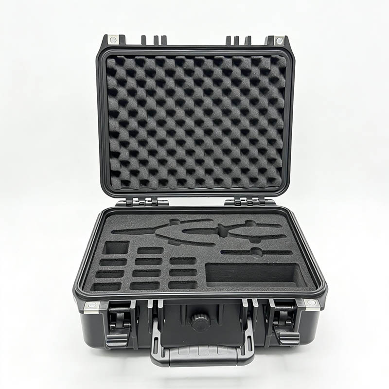 Custodia in plastica personalizzata con inserto in schiuma