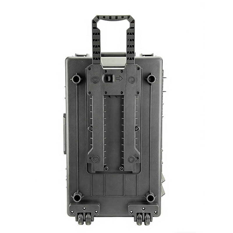 Attrezzatura scatola rigida con tirante telescopico