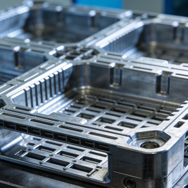 Scatole per rotazione logistica e stampi per pallet