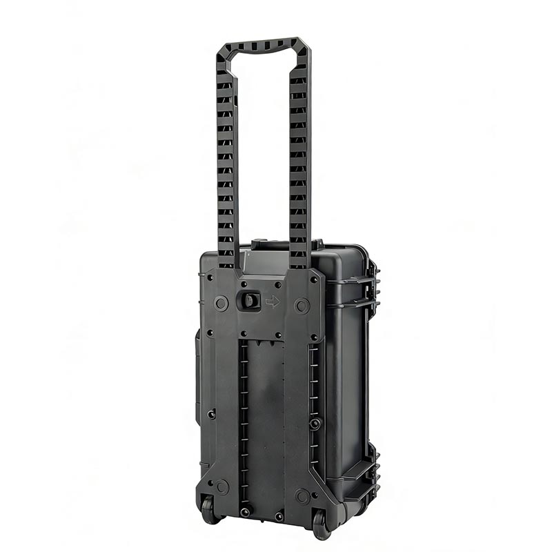 Scatola rigida mobile con tirante per puleggia