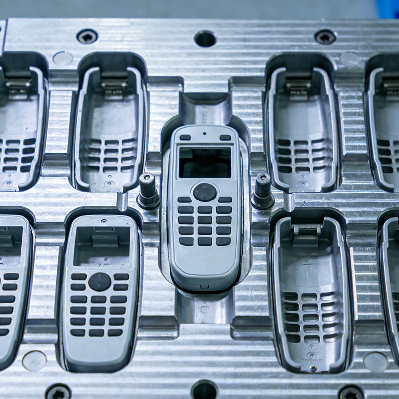 Stampo a iniezione di precisione per piccoli alloggiamenti per telecomandi ad alta cavità